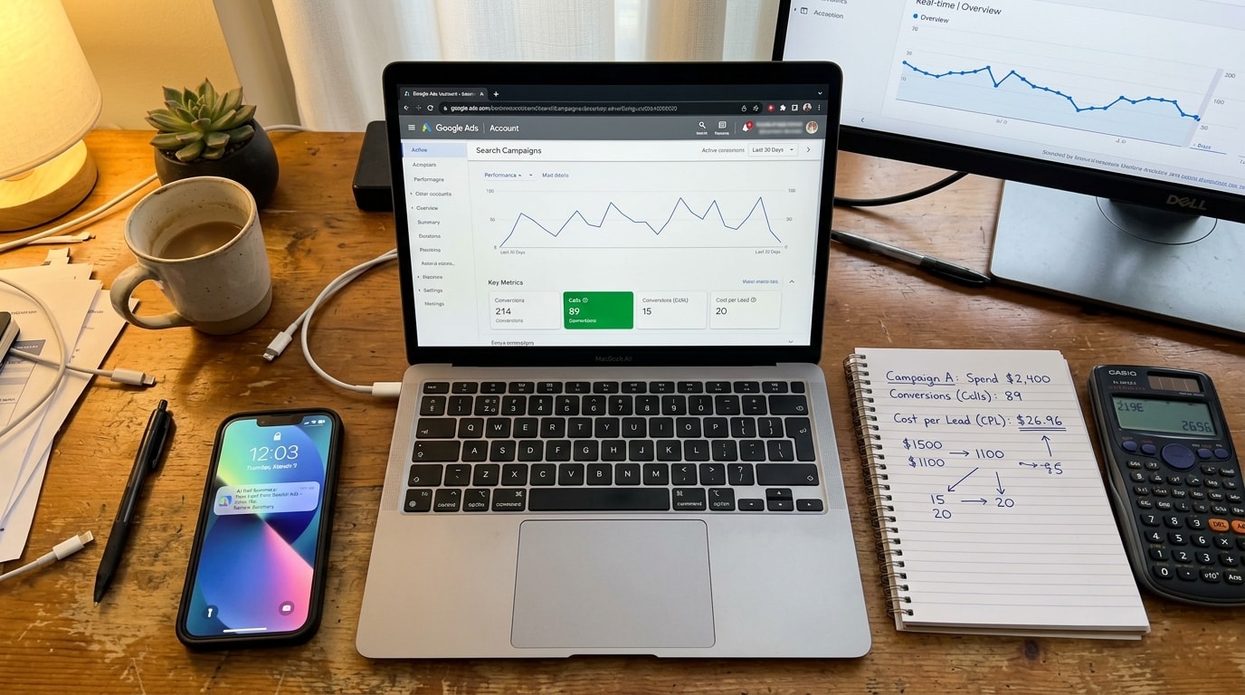 How to Connect an AI Answering Service to Google Ads (Without a Direct Integration)