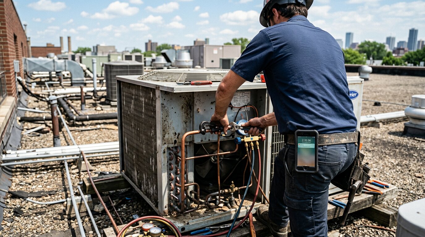 ServiceTitan + AI Receptionist: Answers Calls & Creates Jobs 24/7