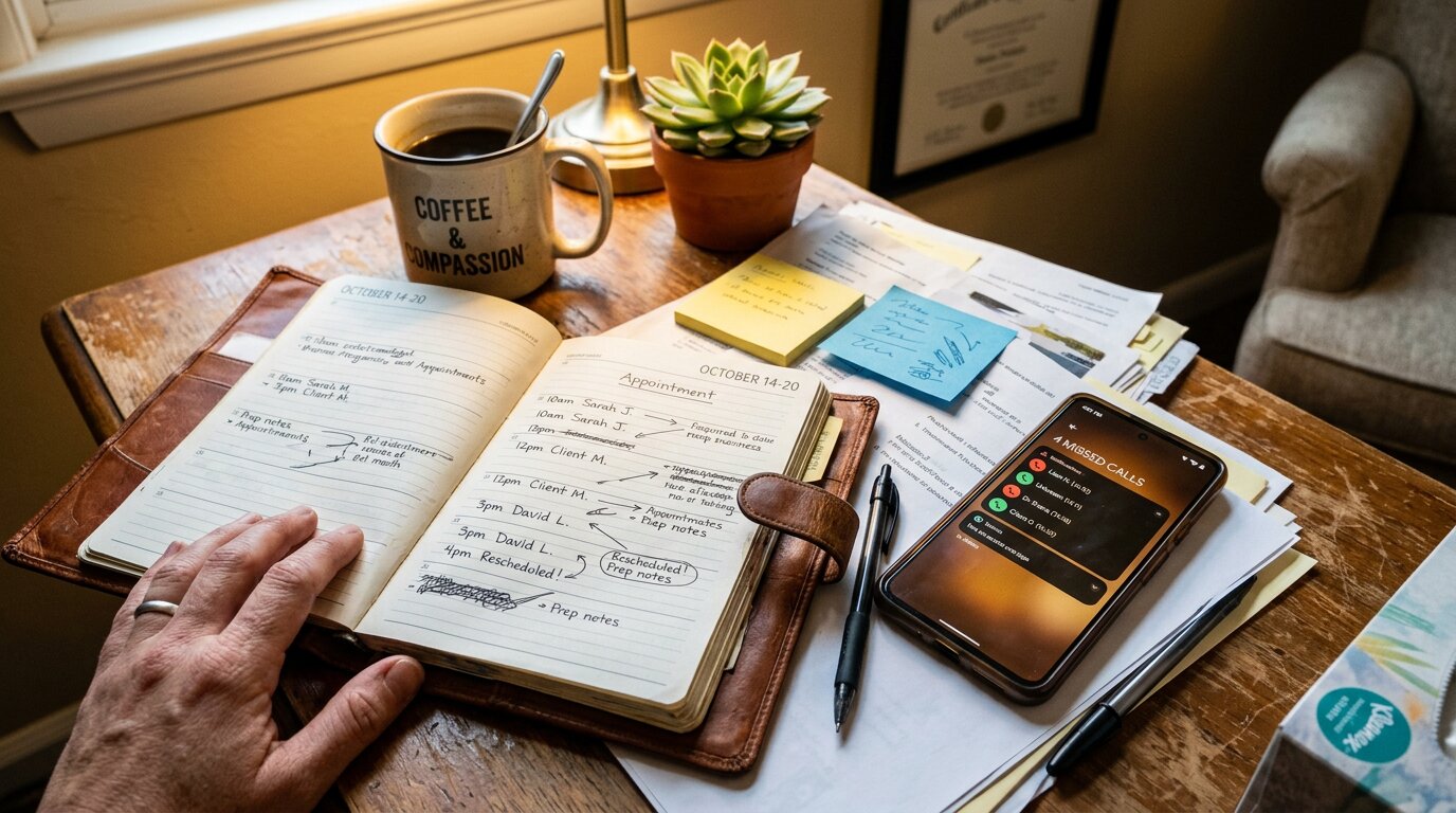 Therapist Answering Service: Confidential Client Intake