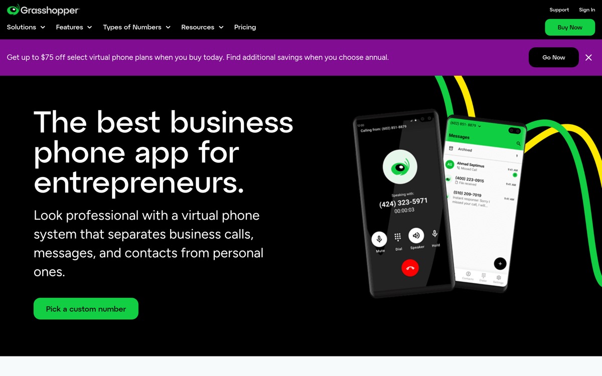 Grasshopper homepage