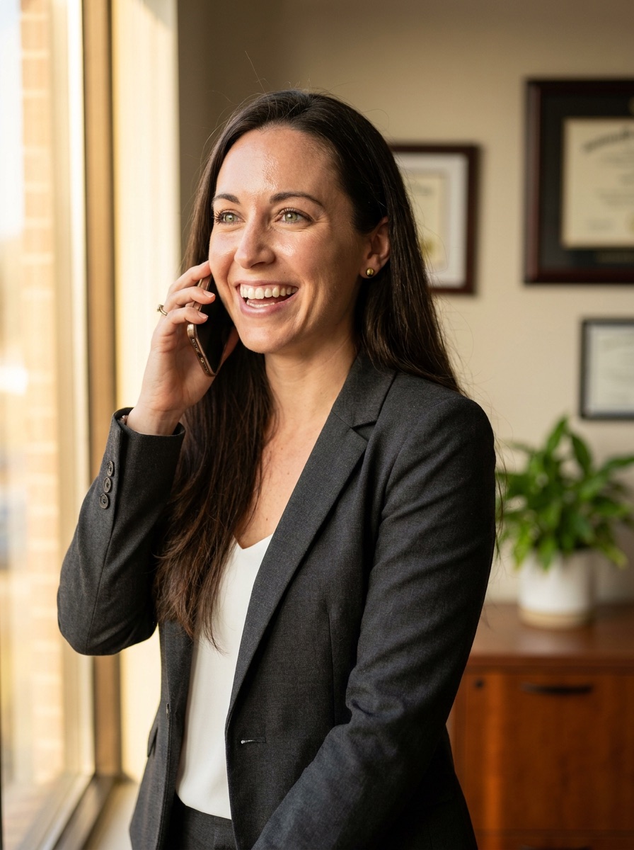 Attorney on a call answered by NextPhone